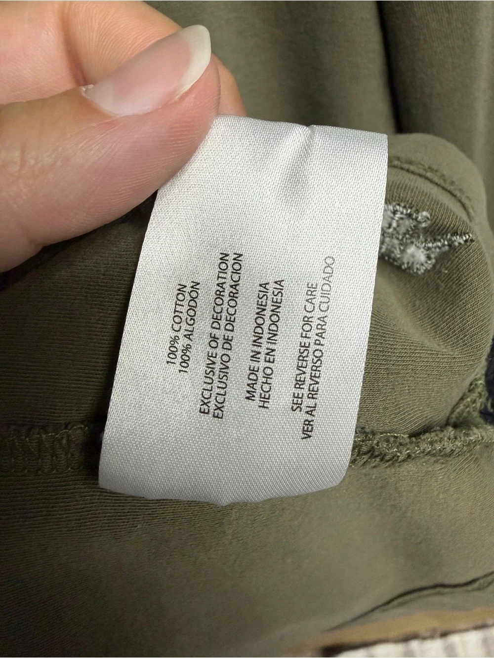 Banana Republic Olive Green Long Sleeve Polo Shirt Men’s XL 100% Cotton